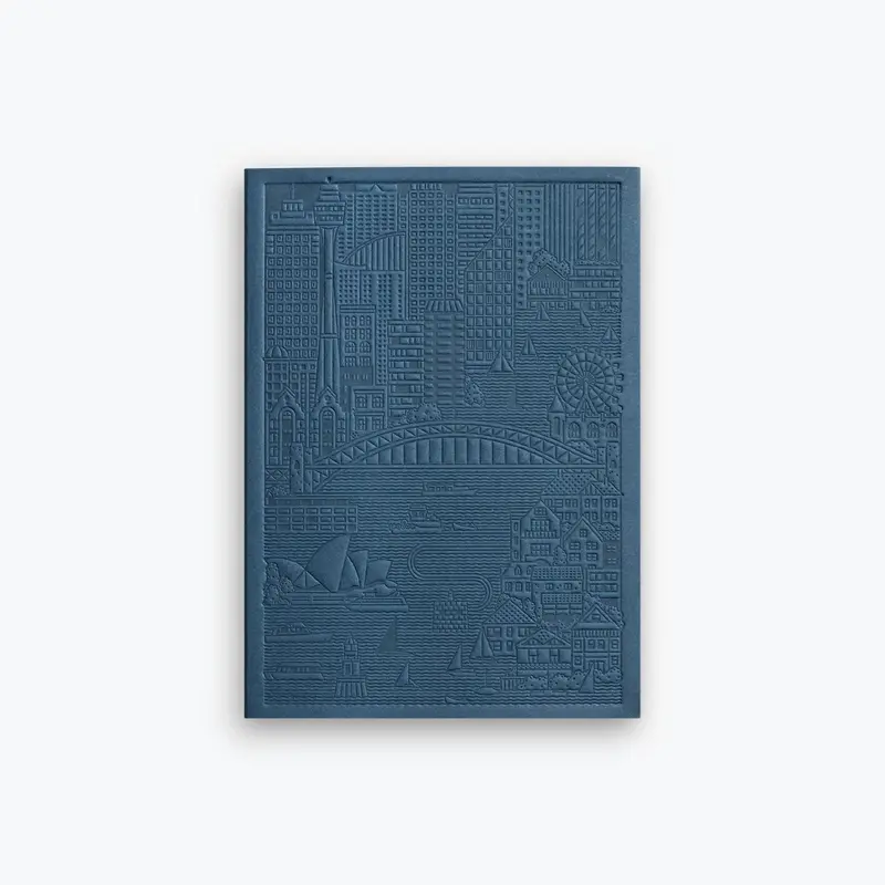 The City Works - Notebook - Sydney - B6 - Blue 1