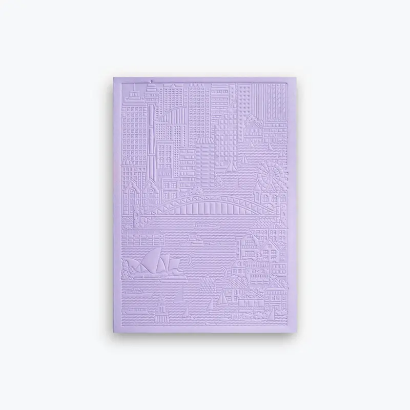 The City Works - Notebook - Sydney - B6 - Lavender 1