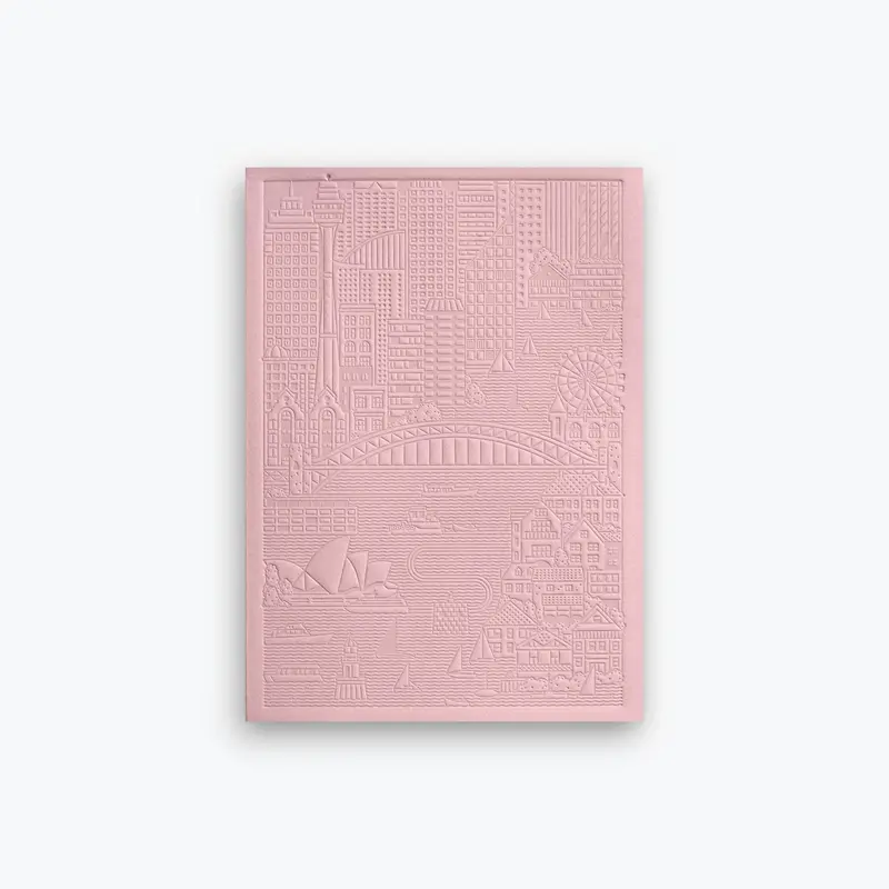 The City Works - Notebook - Sydney - B6 - Pink <Outgoing> 1
