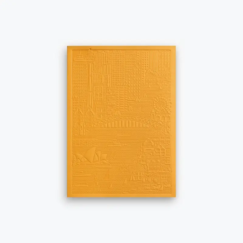 The City Works - Notebook - Sydney - B6 - Yellow 1