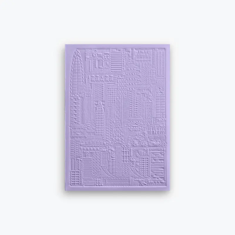 The City Works - Notebook - Tokyo - B6 - Lavender 1