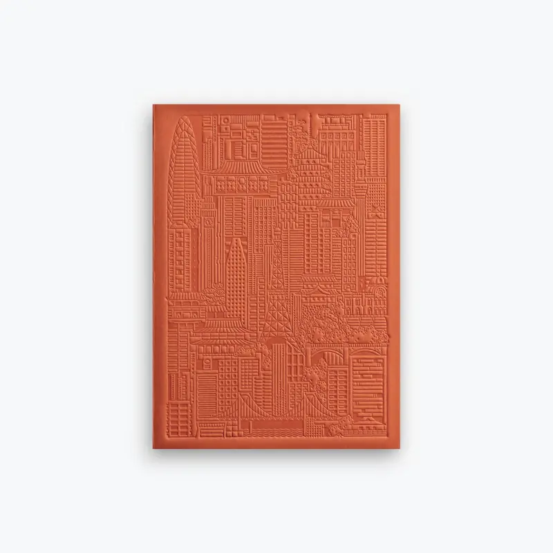 The City Works - Notebook - Tokyo - B6 - Rust 1