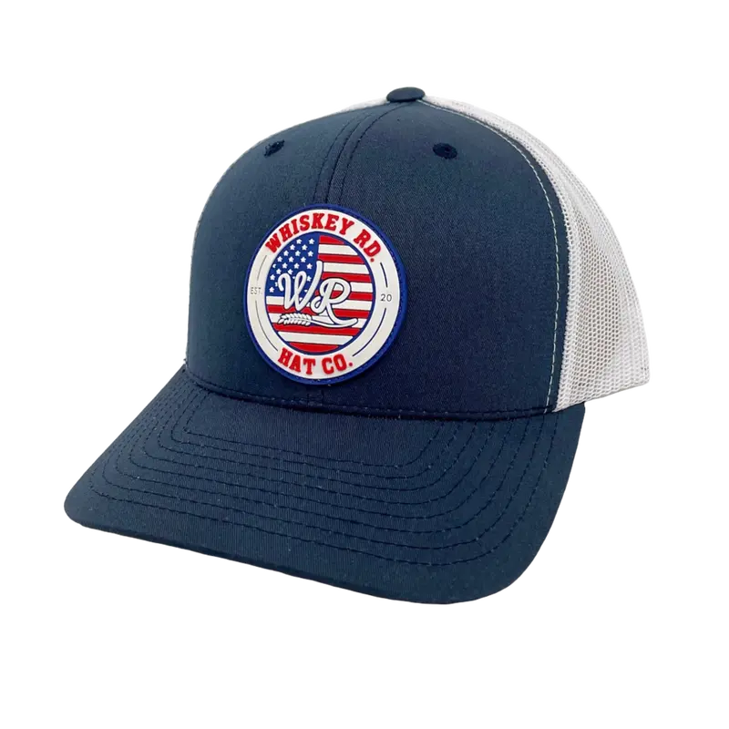 The Patrot (Navy/White Snapback) 1