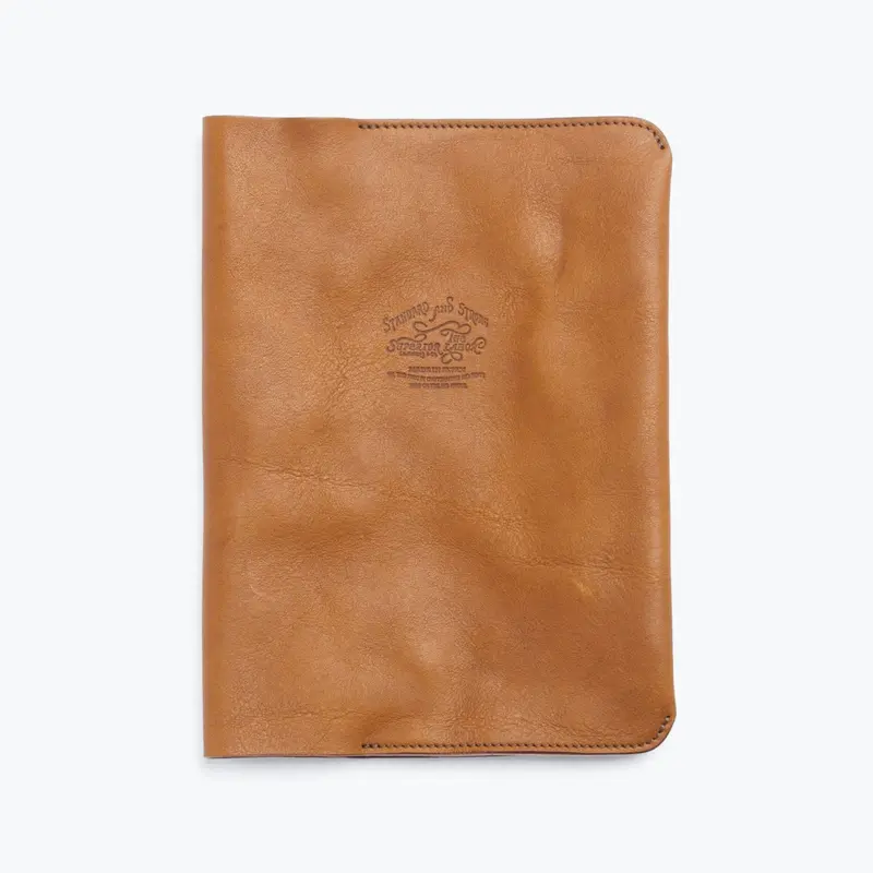 The Superior Labor - Notebook Cover - Oil Leather - A5 - Light Brown 1