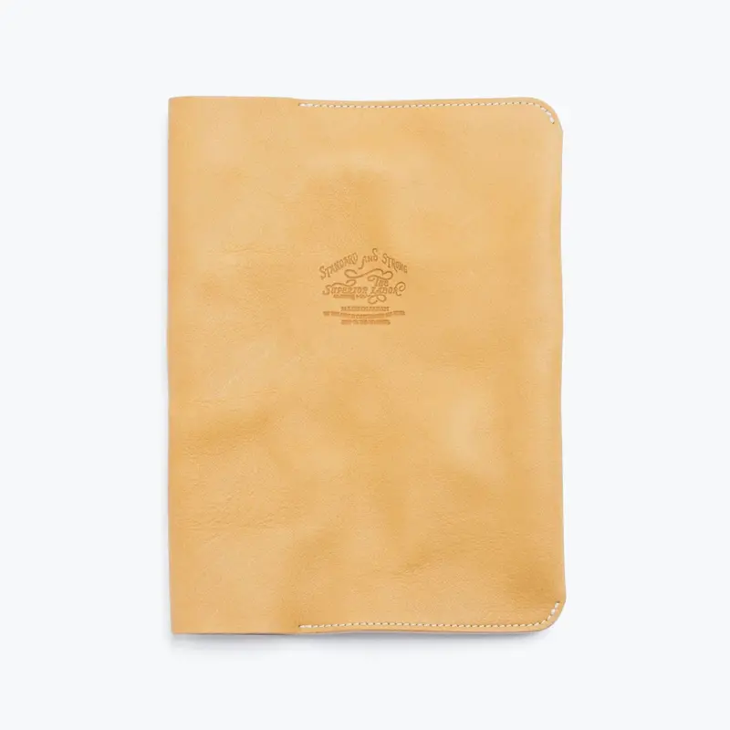The Superior Labor - Notebook Cover - Oil Leather - A5 - Natural 1
