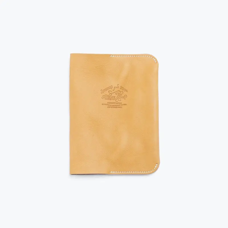 The Superior Labor - Notebook Cover - Oil Leather - A6 - Natural 1