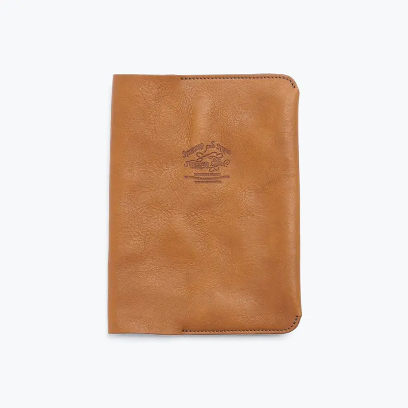 The Superior Labor - Notebook Cover - Oil Leather - B6 - Light Brown 1