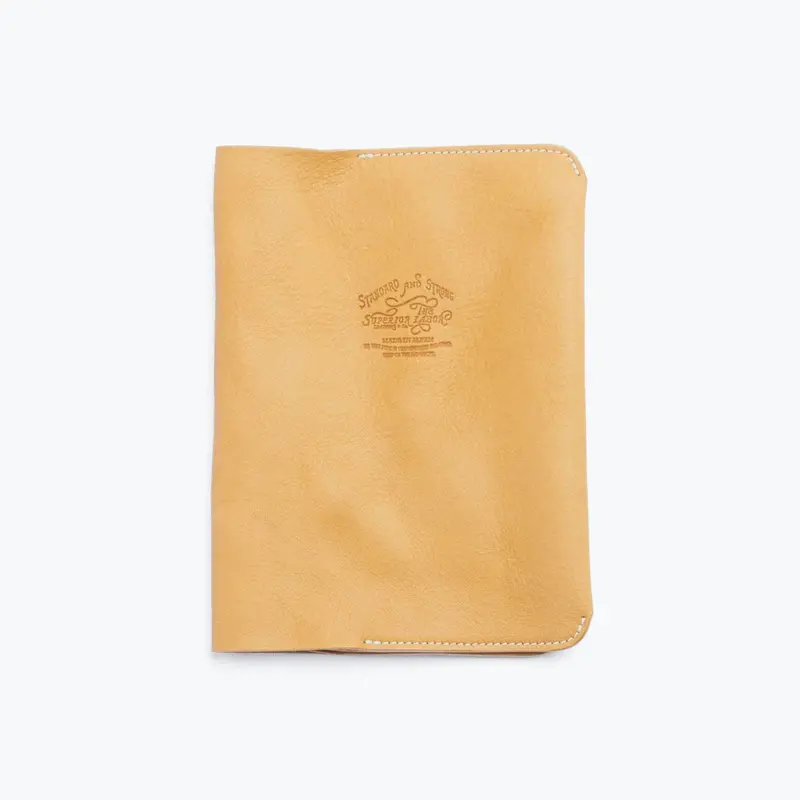 The Superior Labor - Notebook Cover - Oil Leather - B6 - Natural 1