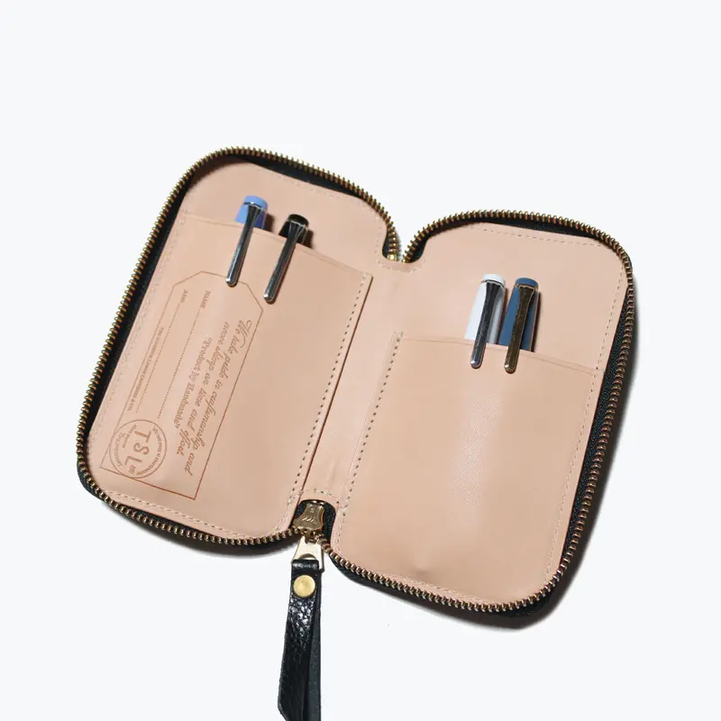 The Superior Labor - Pen Case - Leather Toscana - Black 2