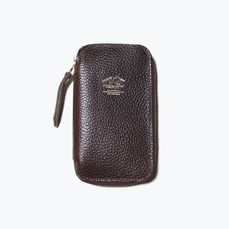 The Superior Labor - Pen Case - Leather Toscana - Brown 1
