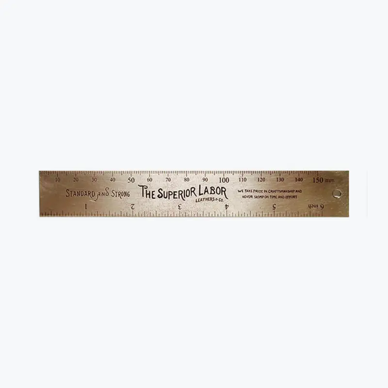 The Superior Labor - Ruler - Brass - 15Cm 1