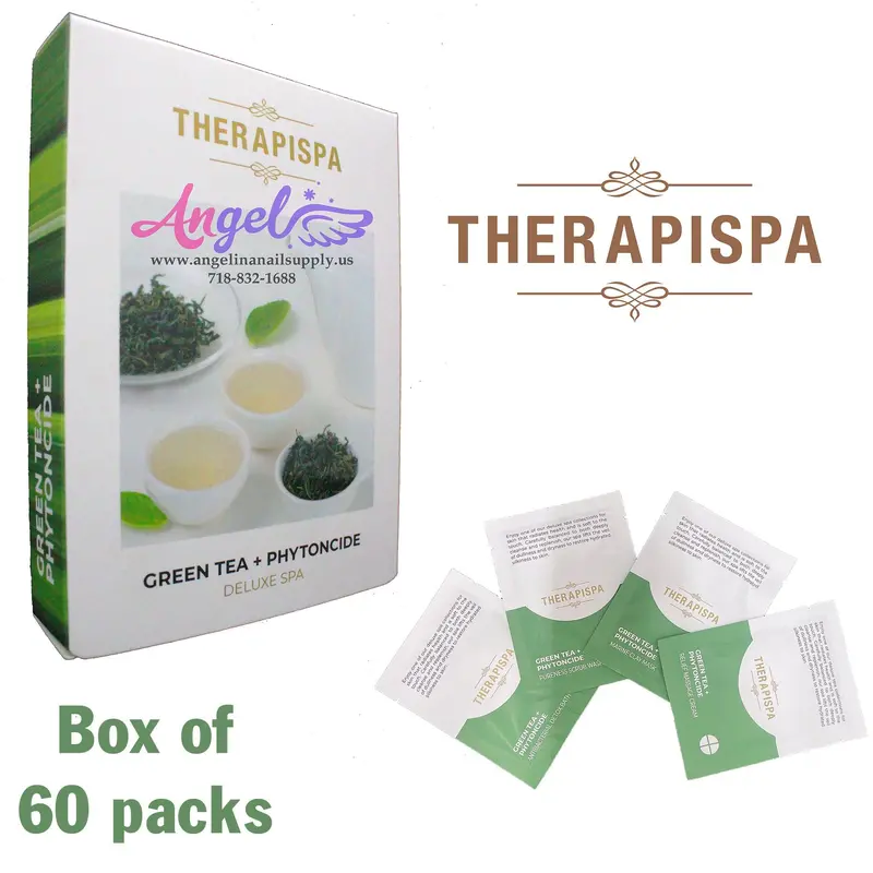 Therapispa Deluxe Spa | Box/60Packs | Green Tea 1