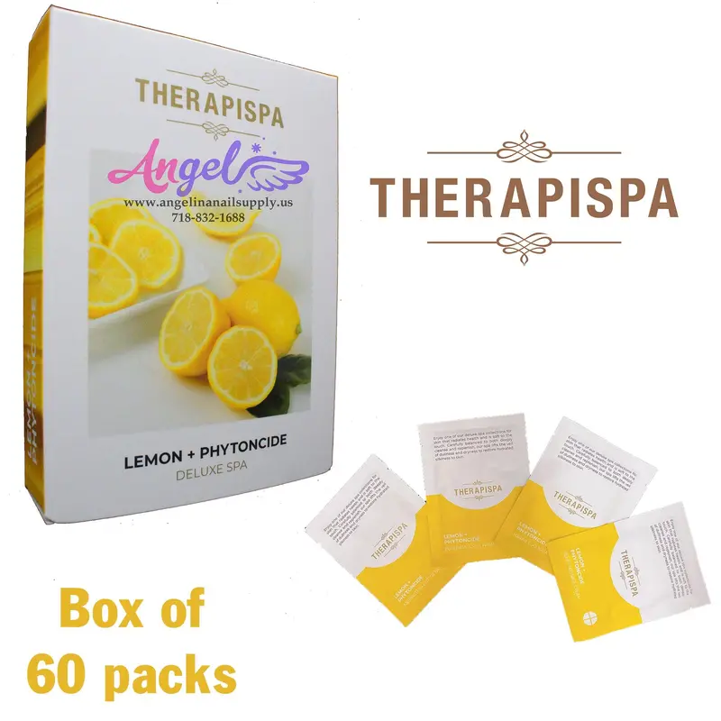 Therapispa Deluxe Spa | Box/60Packs | Lemon 1