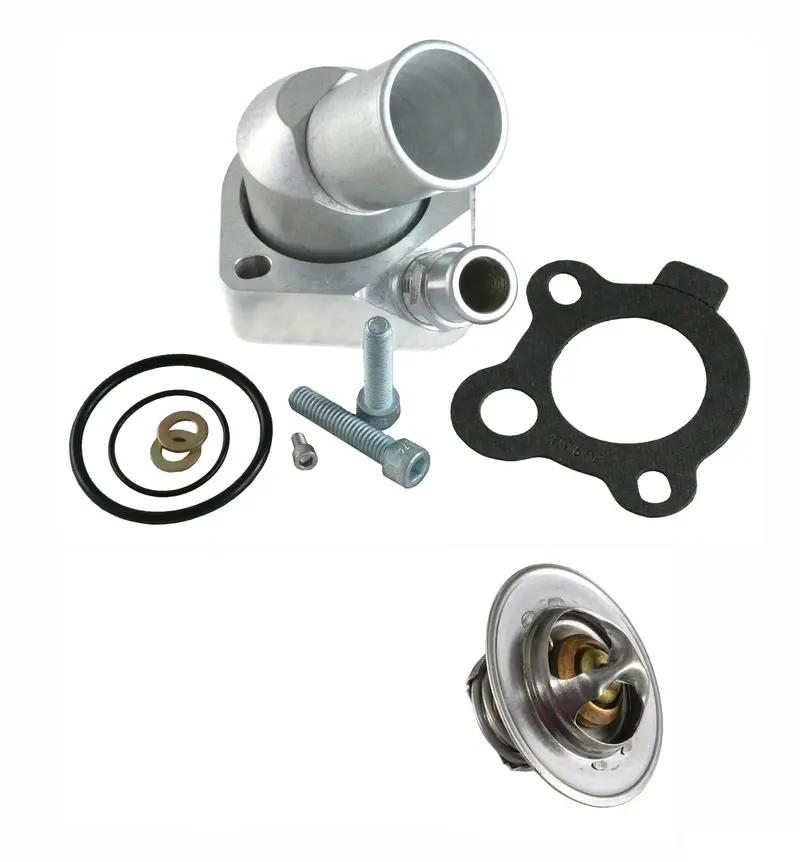 Thermostat Housing Kit, Billet Aluminum, 1966-91 Amc V8 1