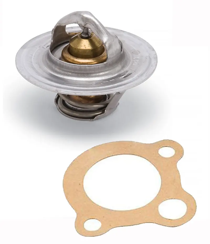 Thermostat Kit, High Flow, 1966-91 Amc V-8 & Inline 6 (160, 180, Or 195) 1