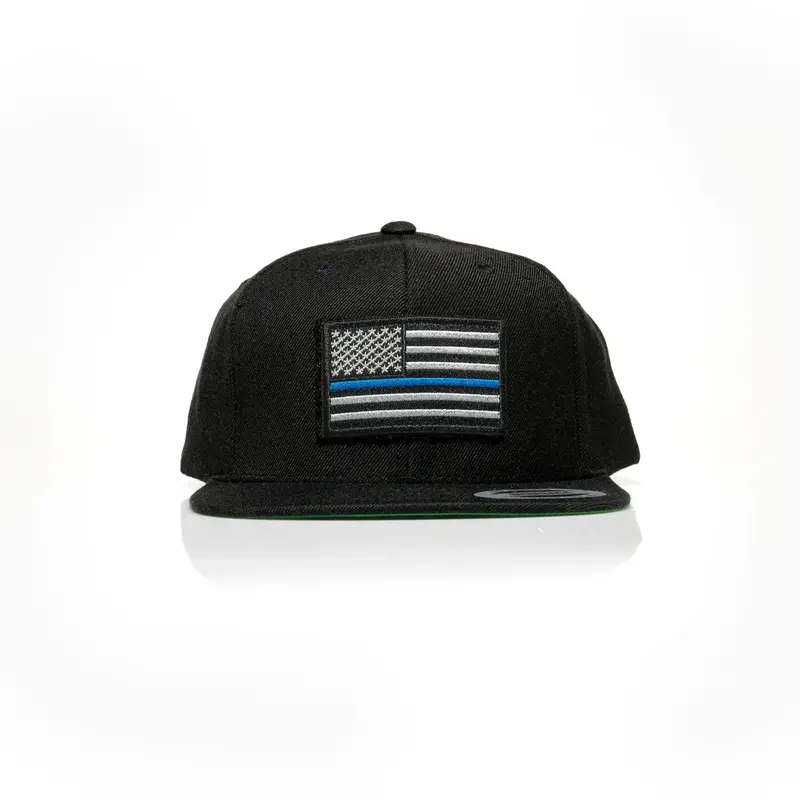 Thin Blue Line Patch Snapback 1