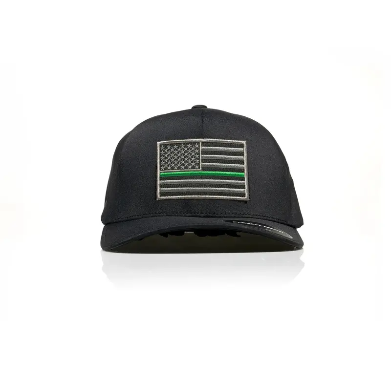 Thin Green Line Patch Flexfit Delta 1