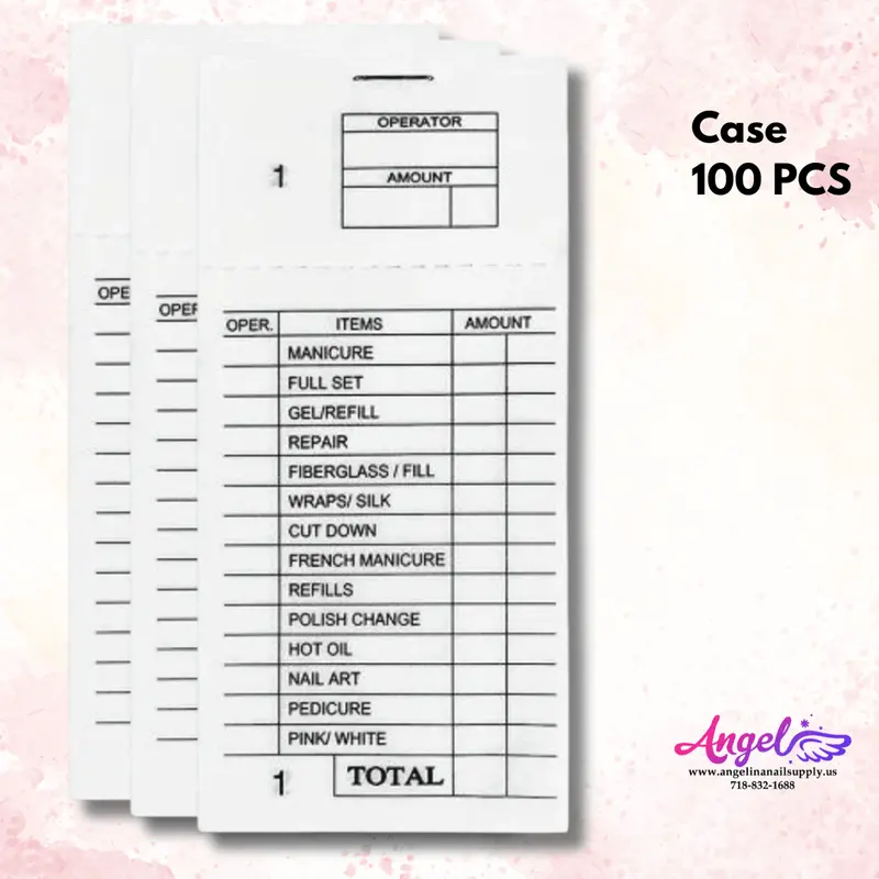 Ticket Book (Tb01) Case/10Pack/100Pcs 1