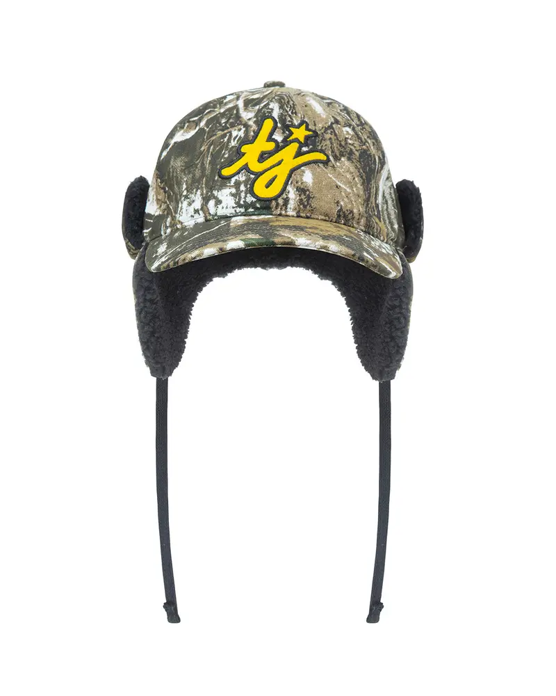 Tj Initials Camo Earflap 1