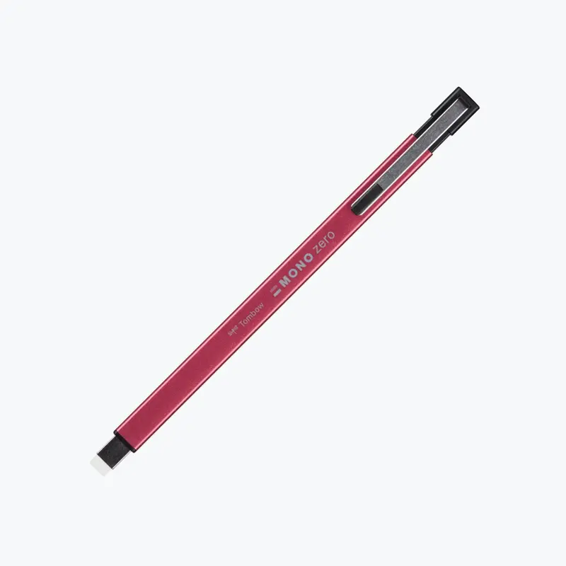 Tombow - Eraser Pen - Mono Zero Metal Type - Rectangle - Red 1