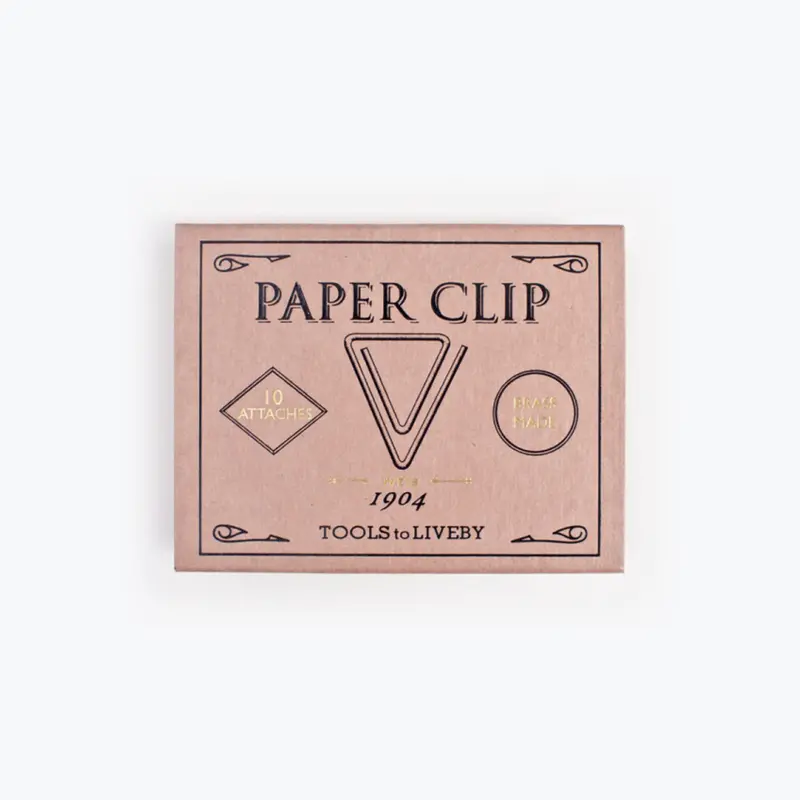 Tools To Liveby - Paper Clips - Weis 1
