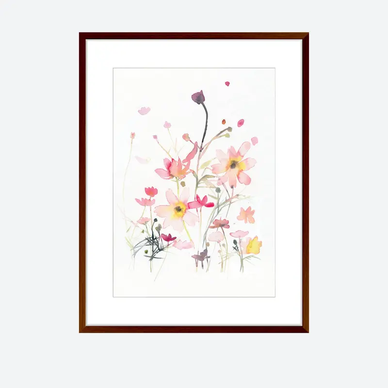 Toril Baekmark - Fine Art Prints - Flower Poster No.1 1