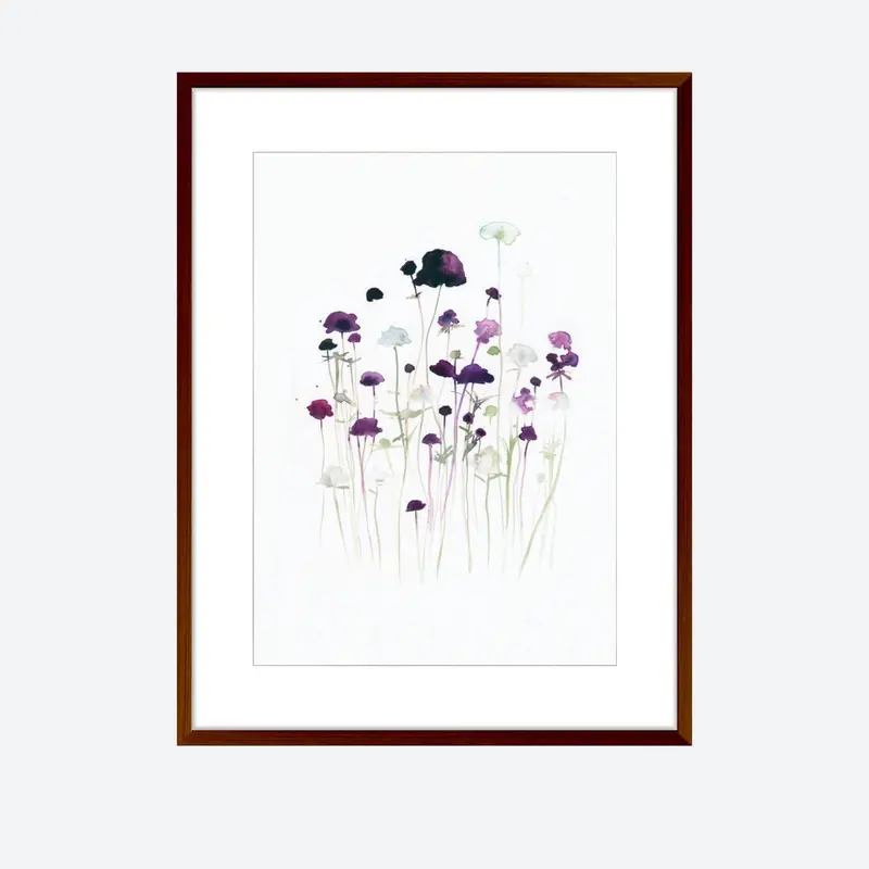 Toril Baekmark - Fine Art Prints - Flower Poster No.12 1