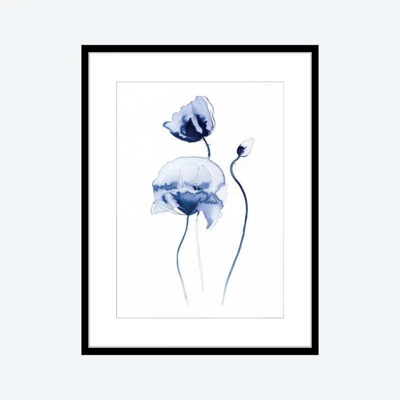 Toril Baekmark - Fine Art Prints - Flower Poster No.68 1