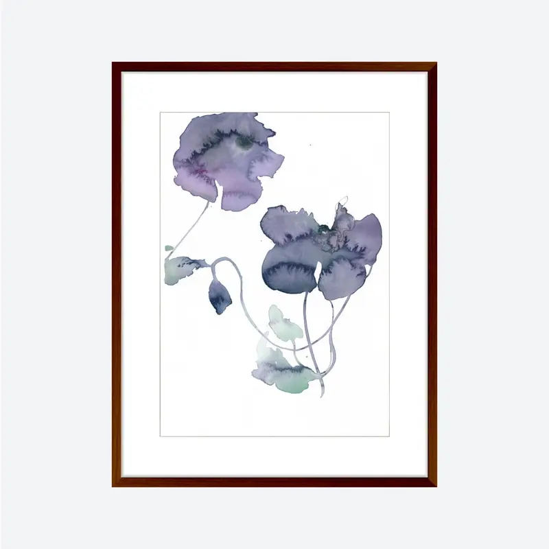 Toril Baekmark - Fine Art Prints - Flower Poster No.7 1