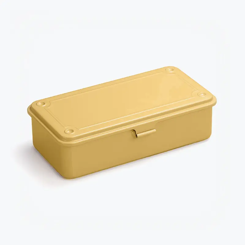 Toyo Steel - Stationery Box - T-190 - Italian Yellow 1