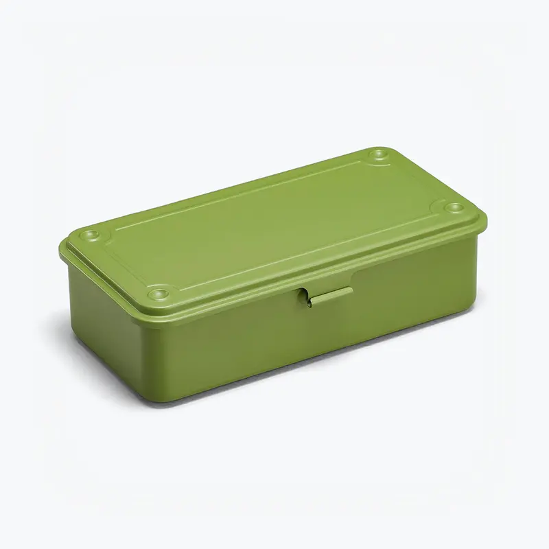 Toyo Steel - Stationery Box - T-190 - Japanese Tea Green 1