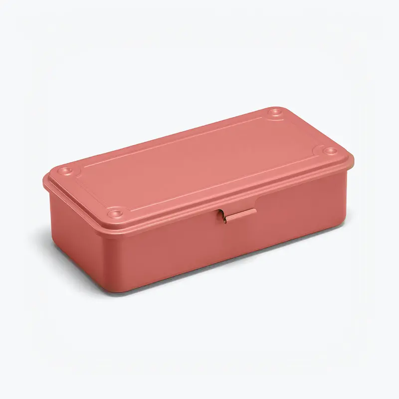 Toyo Steel - Stationery Box - T-190 - Living Coral 1
