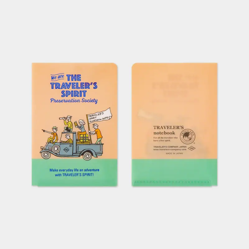 Traveler's Company - 2026 Diary - Insert - Passport - Clear Folder 2