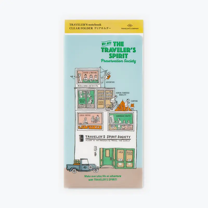 Traveler's Company - 2026 Diary - Insert - Regular - Clear Folder 1