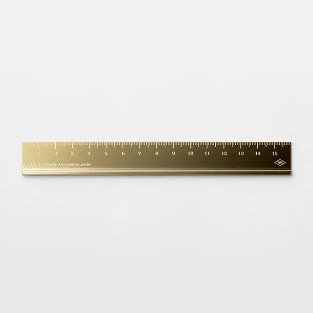 Traveler's Company - Brass Ruler 1
