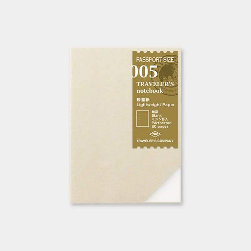 Traveler's Company - Inserts - Passport - 005 Lightweight Paper 1
