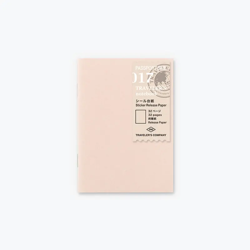 Traveler's Company - Inserts - Passport - 017 Sticker Release Paper 1