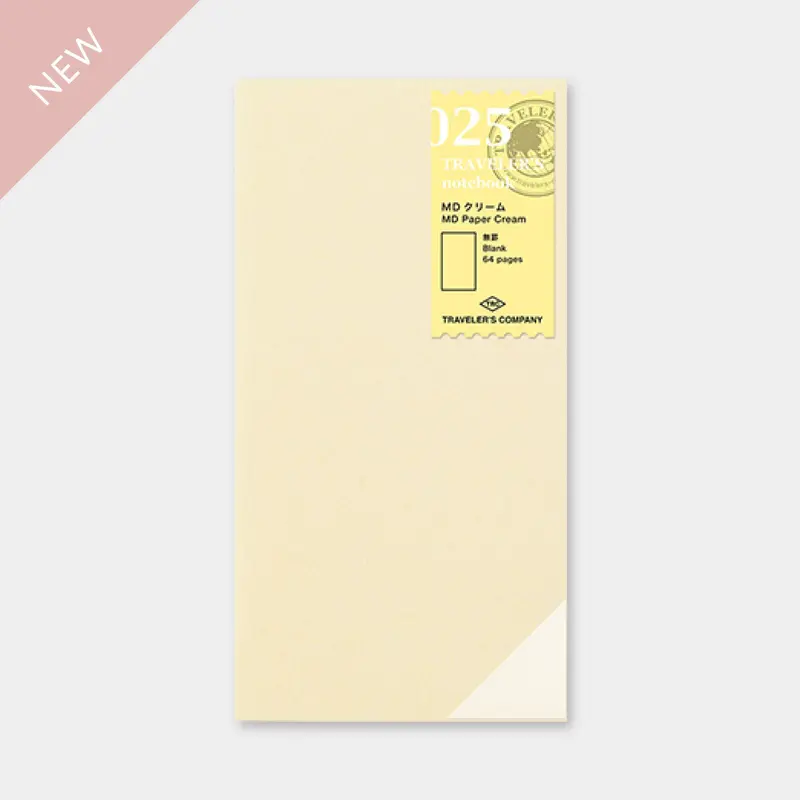 Traveler's Company - Inserts - Regular - 025 Md Cream Paper 1