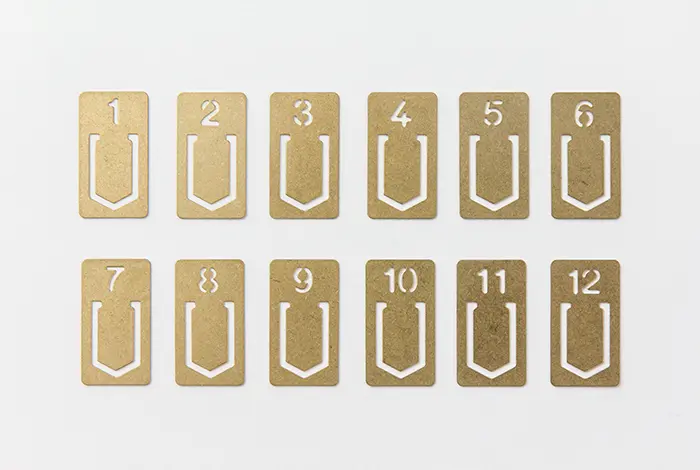 Traveler's Company - Numeric Clip 1