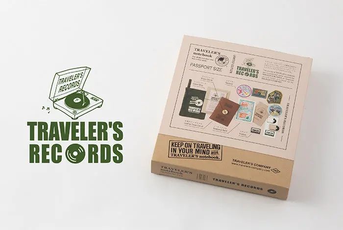 Traveler's Company - Traveler's Notebook - Limited Set 2022 - Traveler's Records 1