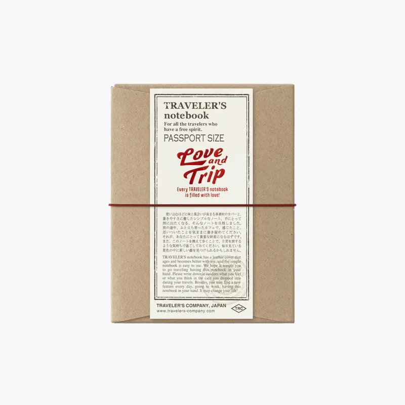 Traveler's Company - Traveler's Notebook - Love And Trip - Passport 1