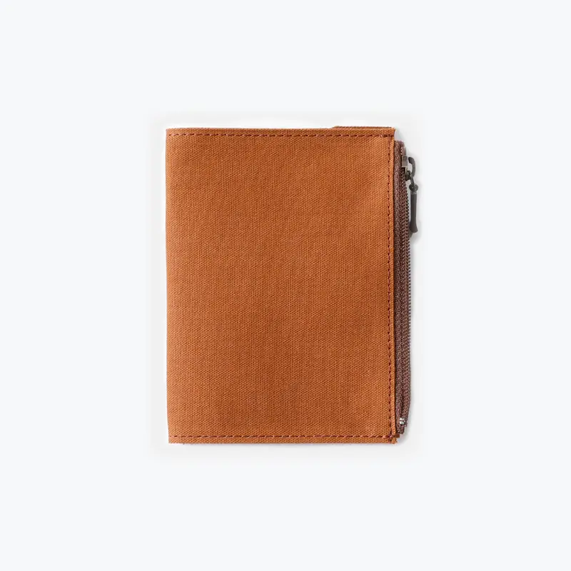 Traveler's Company - Zipper Case - Passport - Brown 1