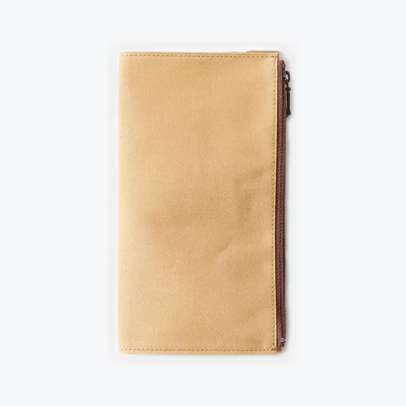 Traveler's Company - Zipper Case - Regular - Beige 1