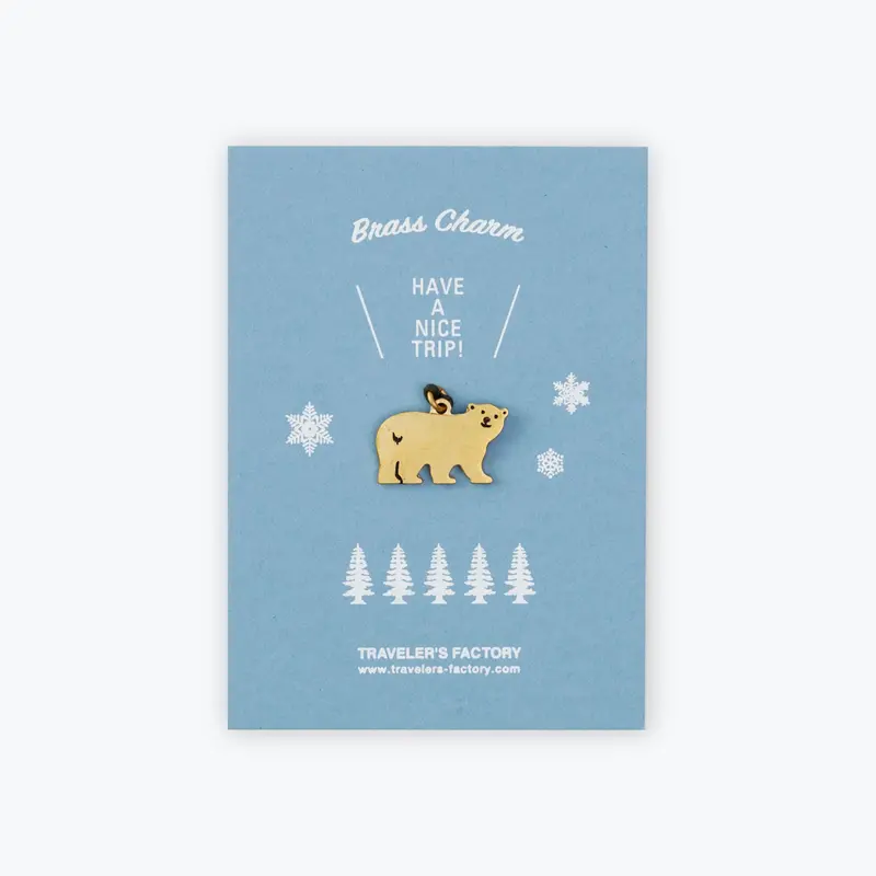 Traveler's Factory - Brass Charm - Bear 1