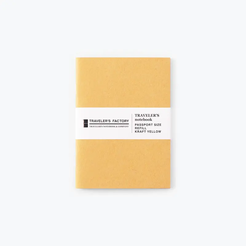 Traveler's Factory - Insert - Passport - Kraft Yellow 1