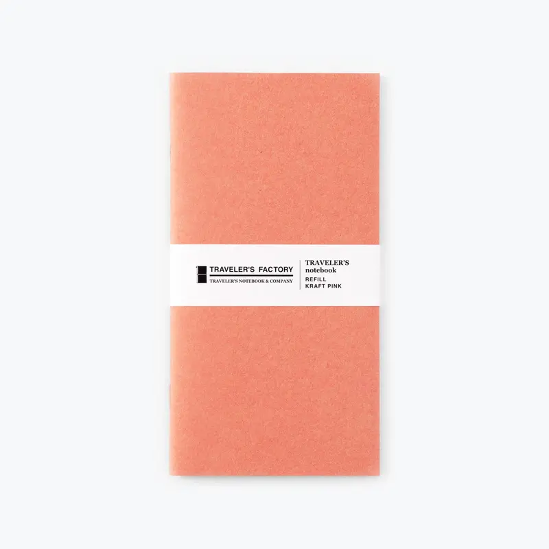 Traveler's Factory - Insert - Regular - Kraft Pink 1