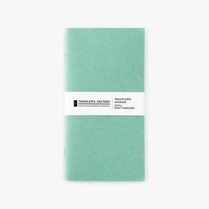 Traveler's Factory - Insert - Regular - Kraft Turquoise 1