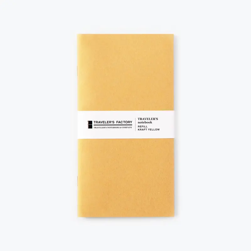 Traveler's Factory - Insert - Regular - Kraft Yellow 1