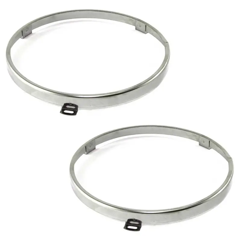 Trim Ring Set, Headlight Retaining, 1968-74 Amc Amx, Javelin, Javelin Amx 1