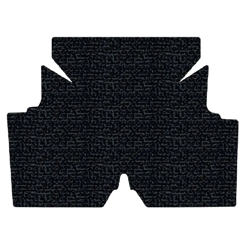 Trunk Mat, White Felt Herringbone, 1966-68 Amc Rambler, American 1